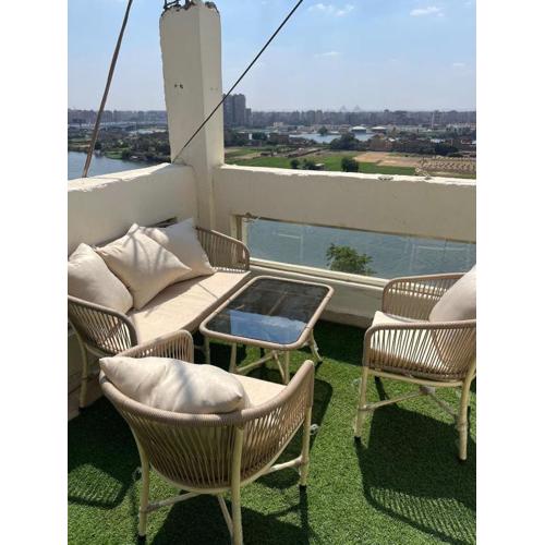 Nile view panoramic balcony