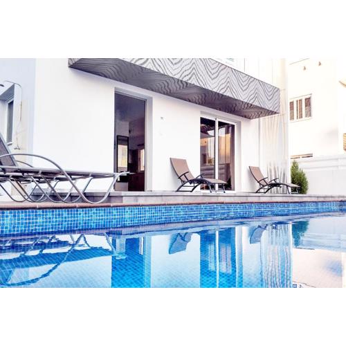 Nissini Nero, 3 bedroom villa with private pool, 5 min to the beach