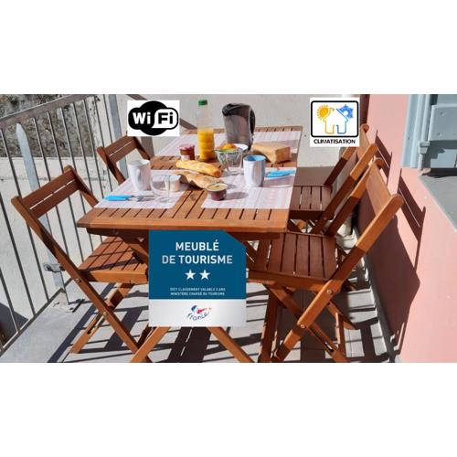 Ô coeur de Sète - T2 climatisé avec terrasse - 2 **