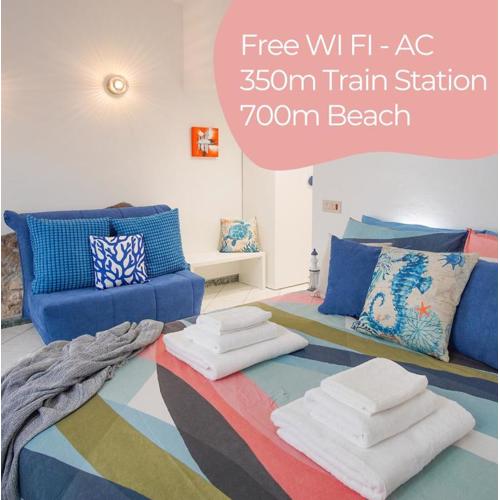 OASI VIAREGGINA 700m Beach - Free WiFi - AC