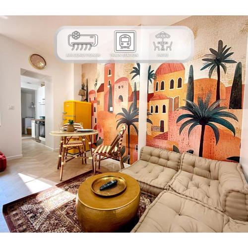 Oasis Marocaine avec Terrasse Privée