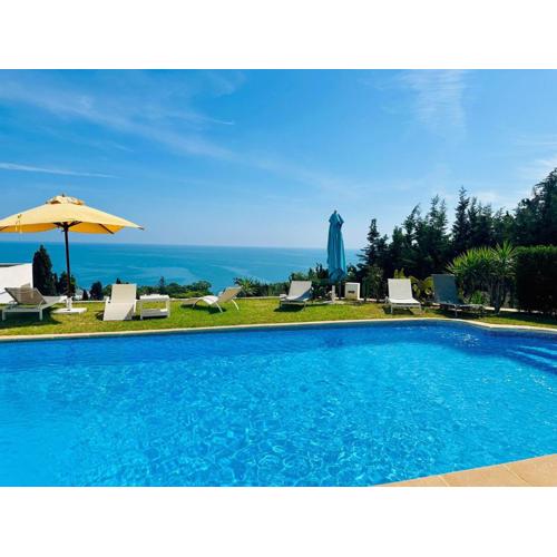 Oasis Santorina Pool Sea Sky