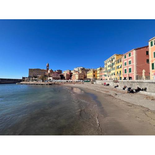Ocean Dream Genova Nervi Porticciolo Seaside Apartment in Genoa 50m from a beach