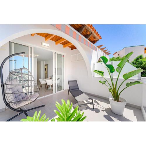 Ocean View apartments with a terrace