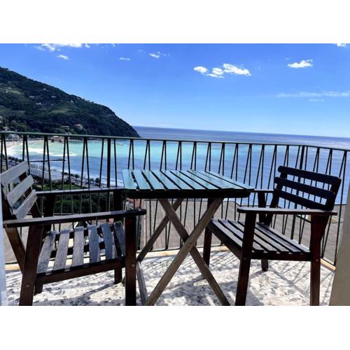 Ocean View Villa with Fast WI-FI and Elevator to Town