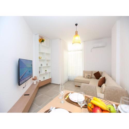 One-bedroom apartment for four guests