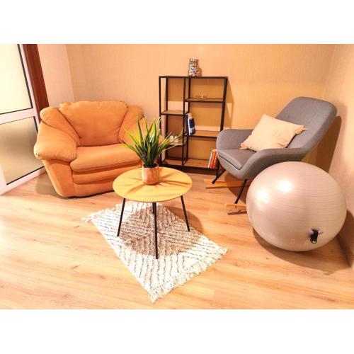 Orange Couch Apartment