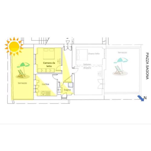 OstiaByTheSeaCozyBedroom