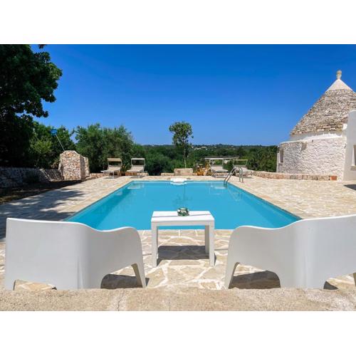 Ostuni Città Bianca - IL Trullo Bianco Coccio View-Pool-Relax