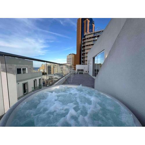 Paceville Sea view Penthouse with Jacuzzi!