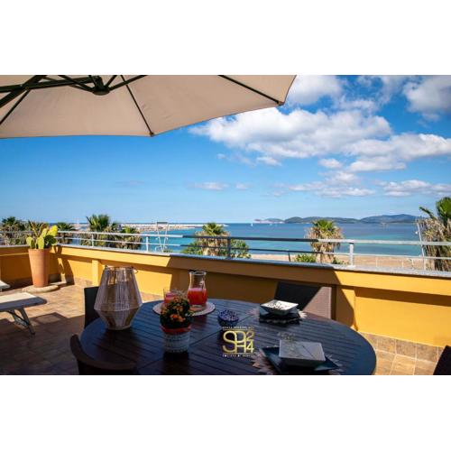 Panoramic penthouse on the Gulf of Alghero