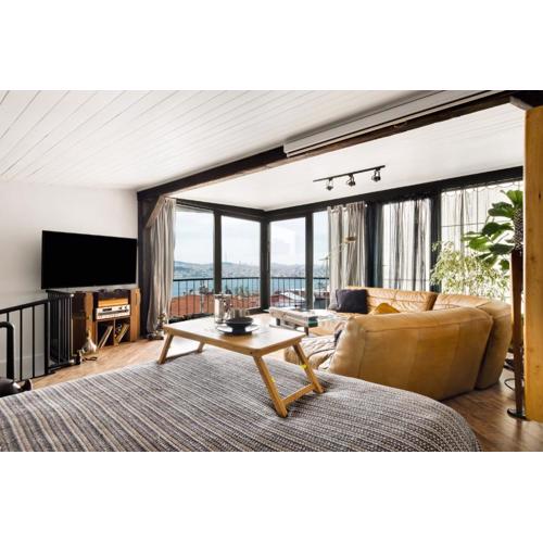 Panoramic Sea View Loft with Terrace BBQ
