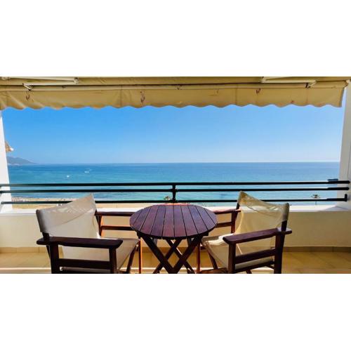 Panoramic sea view1bedroom Apart.Glyfada beach2-4p