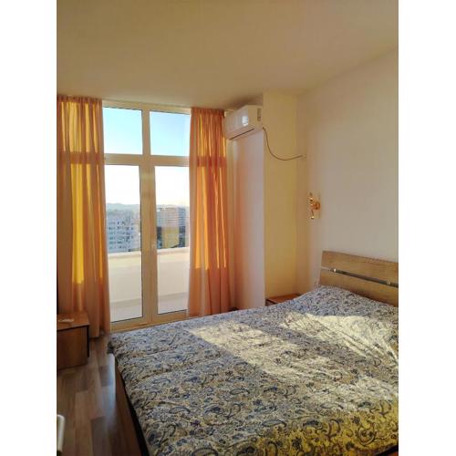 Panoramic view rooftop apartment