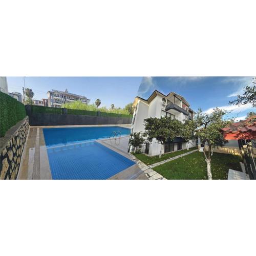 Paradise Garden sitesi 3 oda havuzlu eşyalı daire kişi fiyatı değil oda fiyatı