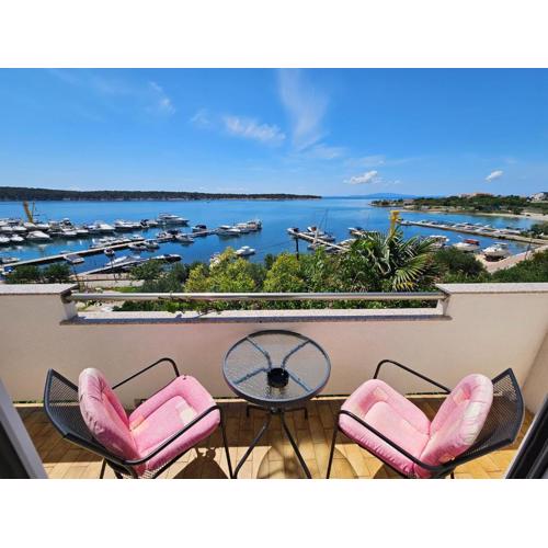 Paradise house at sea