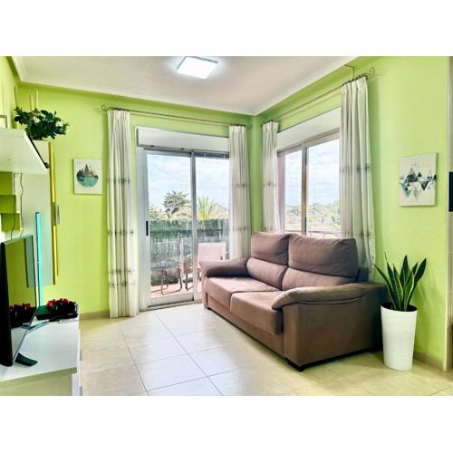 Peaceful Apartment with Sea & Nature Views, Terrace, Pool and Garage