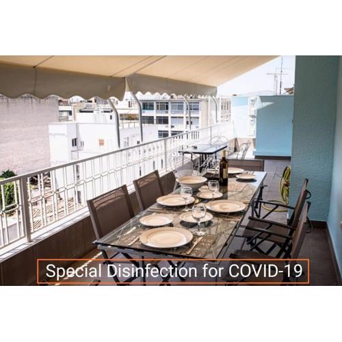 Penthouse archeol musiem, 3BDR, big balcony, wifi 200 mbps fiber