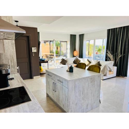 Penthouse au calme avec vue mer nature environnante et très grandes terrasses