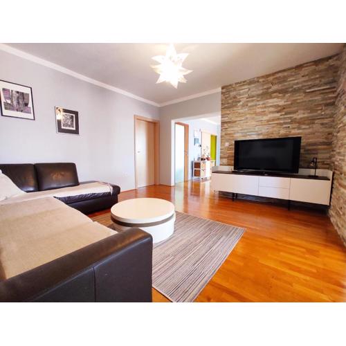 Penthouse Borik Zadar-Large terrace with sea view