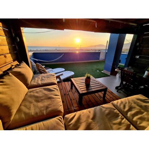 Penthouse with views and chill out zone