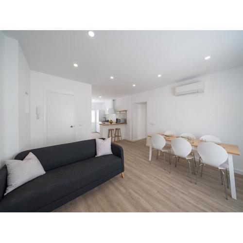 Pet-friendly apartment for six people