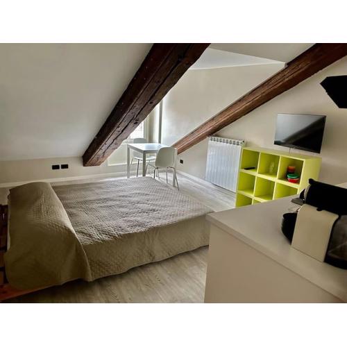 Piccolo loft sui tetti di Torino