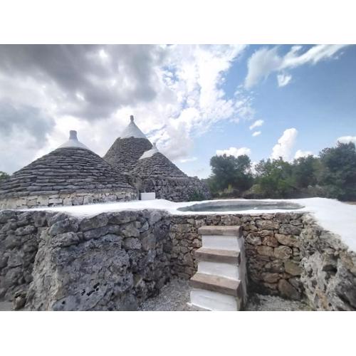 Picturesque Trulli in Itria Valley