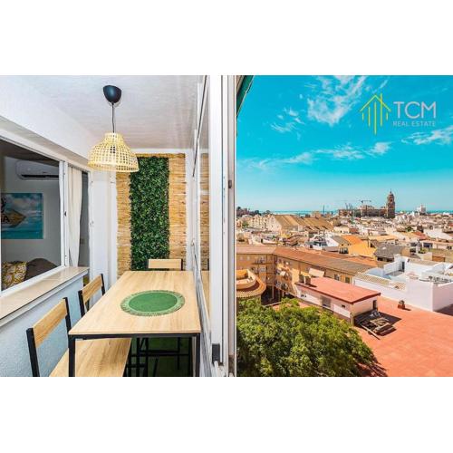 Piso con terraza y vistas