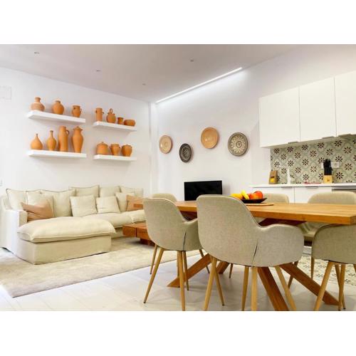 Piso familiar con tres habitaciones en La Goleta
