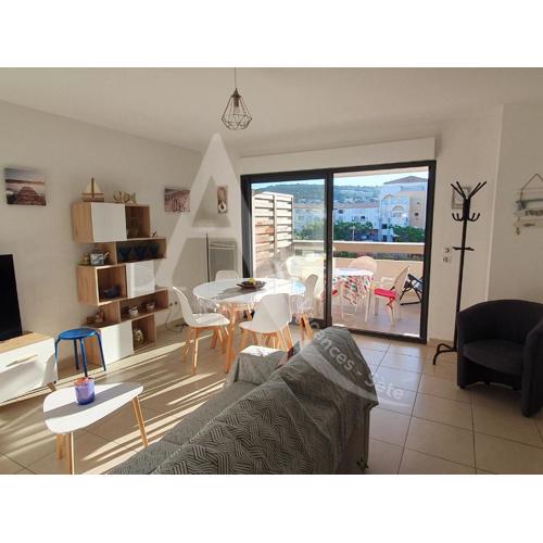Plage de Villeroy, 4 personnes, ascenseur, parking et terrasse