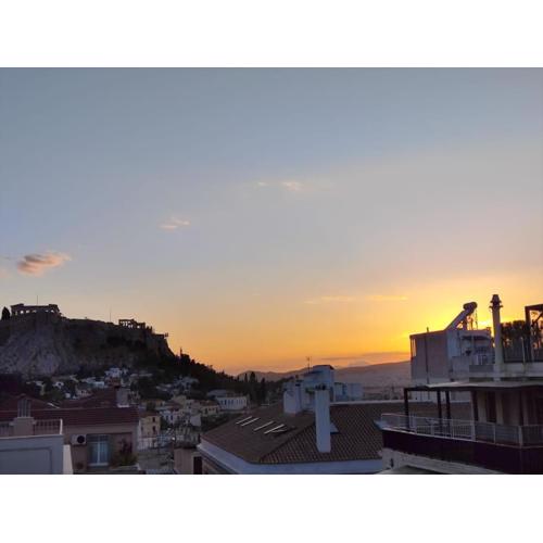 Plaka Flat with View of Acropolis