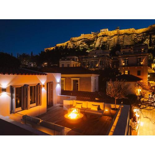 Plaka Villa with Epic Acropolis Views