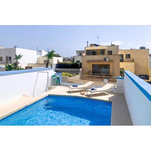 Pool & Sea Merill Apartments Mellieha