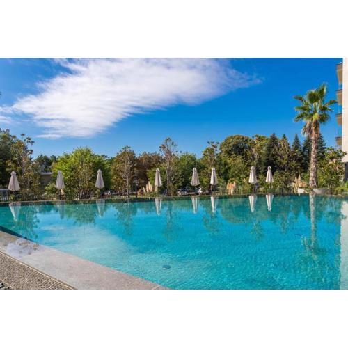 Pool view Apartment Azur Deluxe Resort & Spa