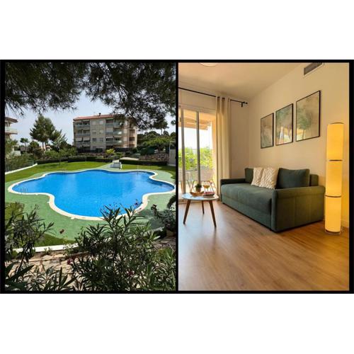 Precioso apartamento a 5min de la playa de La Pineda con parking!