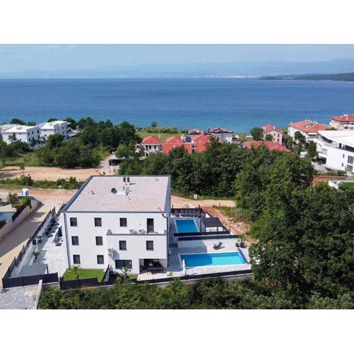 Premium Apartment Darja - Malinska - with heated pool