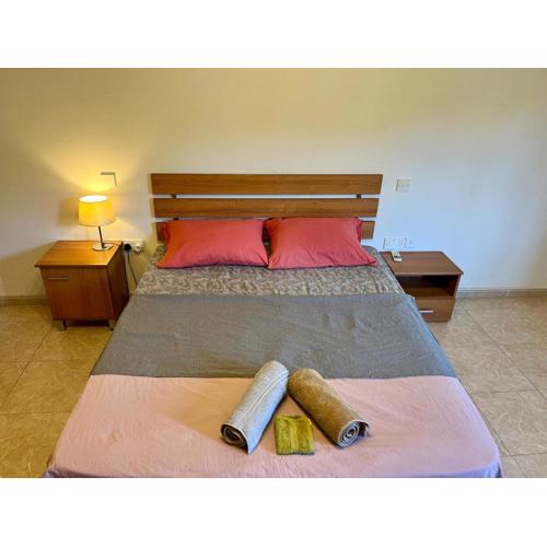 Private double bedroom with bathroom in shared house