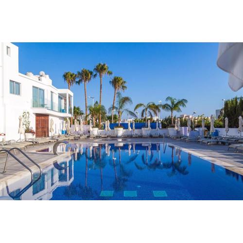Protaras Plaza Superior Room sea and pool view-126