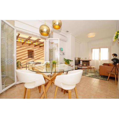 Punta Prima Pleasure with private parking in a gated community close to the beach