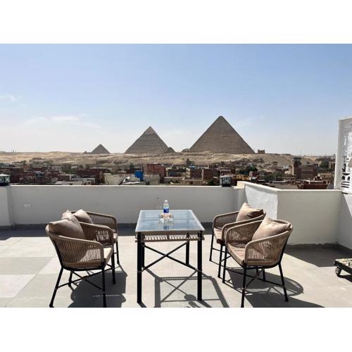 Pyramids window