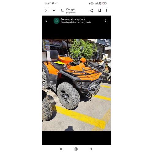 Quad rental 450 cc