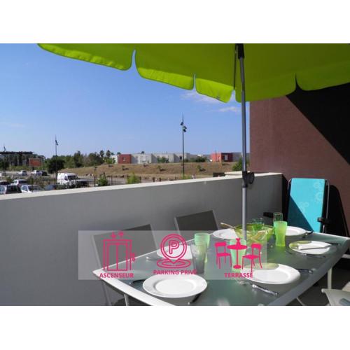Ravissant T3 neuf, proche plages, parking souterrain, classé 3 étoiles - FR-1-338-456