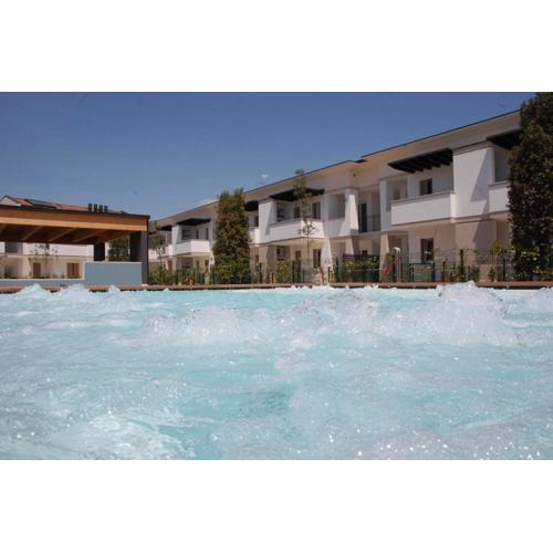 Recently built house with swimming pool