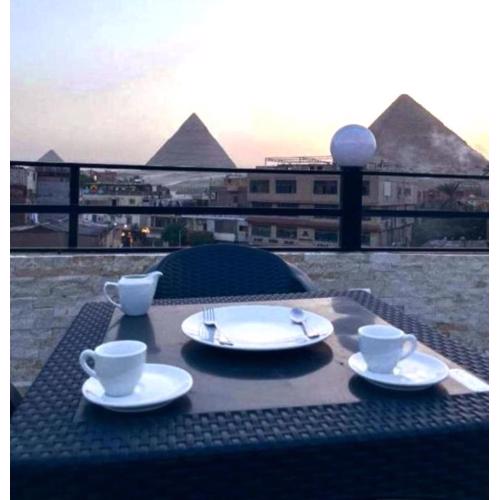 Red Pyramids View
