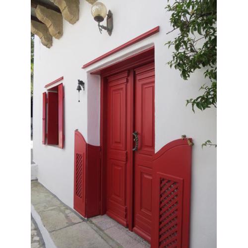 Red Windows to Blue Sky