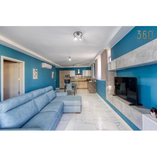 Relaxing 2BR home with Private Balcony in Mellieha by 360 Estates