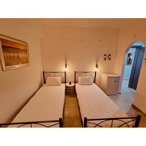Relaxrooms, room with 2 single beds