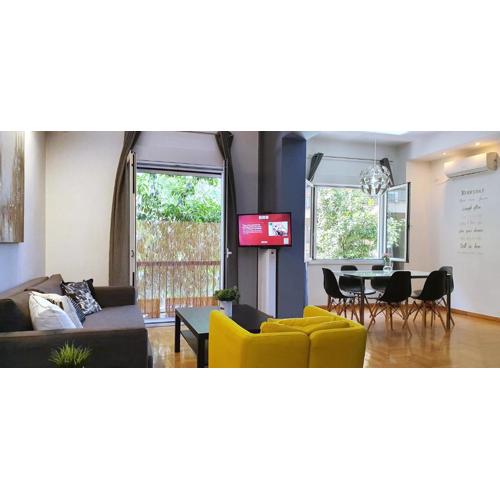 Renovated Modern & Specious 2BD APT Athens center