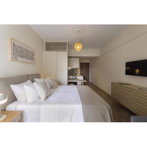 Renovated Studio with Sea View in Palaio Faliro
